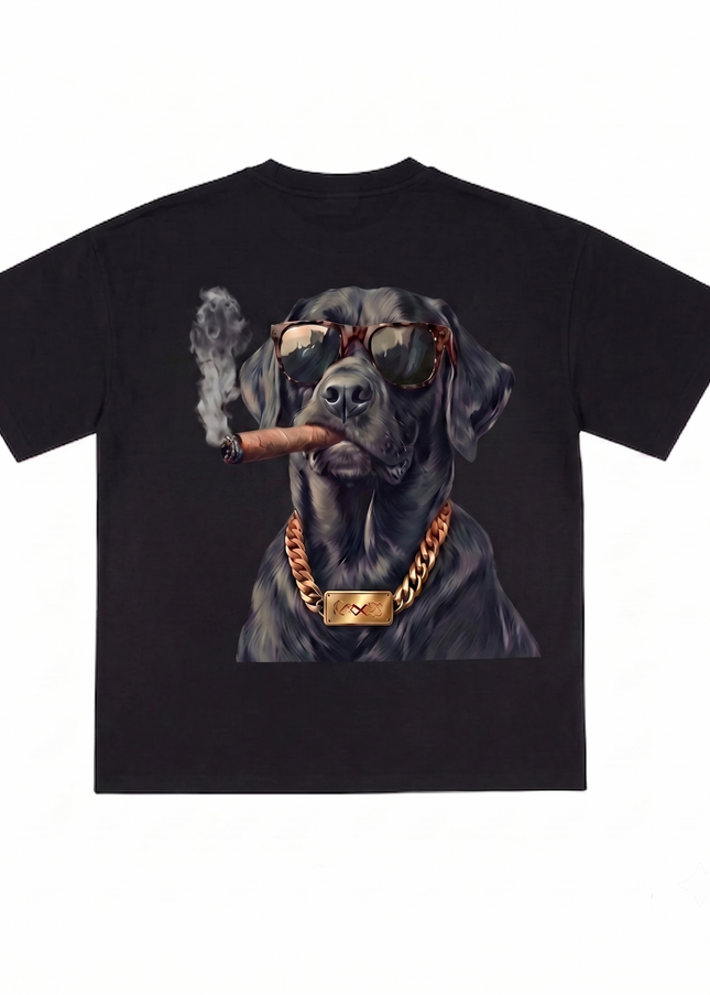 Boss Dog : Printed Oversized T-Shirt