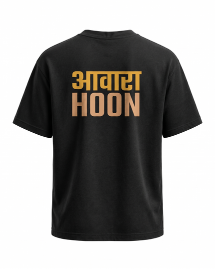 Awara Hoon : Printed Oversized T-Shirt