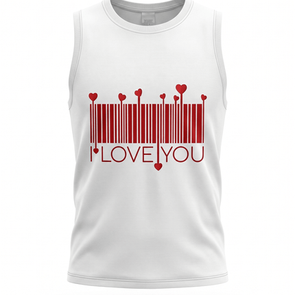 Love You : Men's Tank Top - Peepri