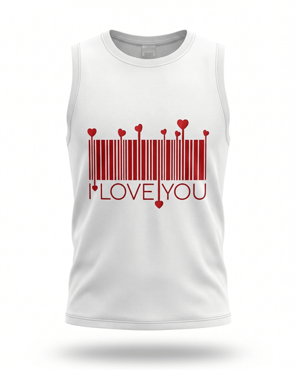 Love You : Men's Tank Top - Peepri
