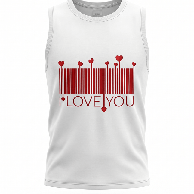 Love You : Men's Tank Top - Peepri