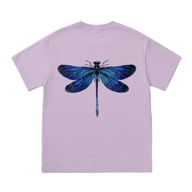 Dragon Fly : Printed Oversized T-Shirt