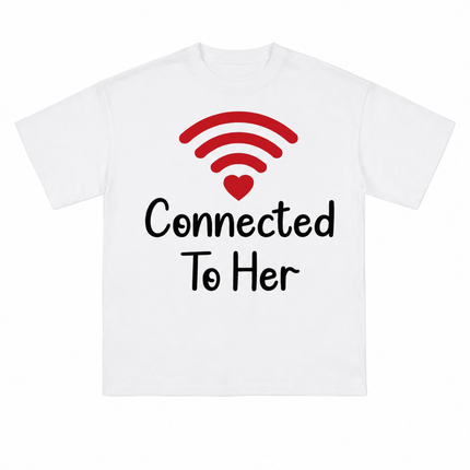 Connected : Printed Oversized T-Shirt - Peepri