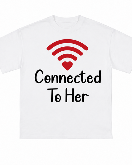 Connected : Printed Oversized T-Shirt