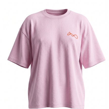 Hugging self : Printed Oversized T-Shirt - Peepri