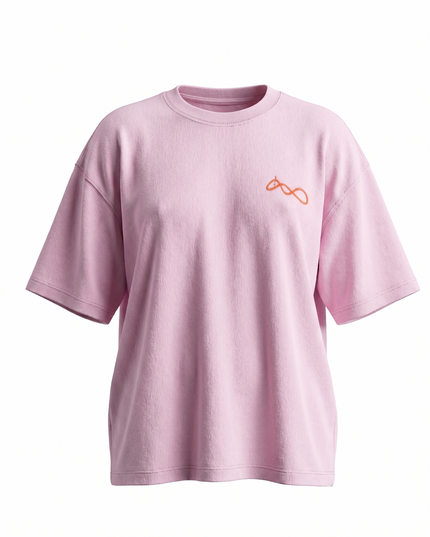 Hugging self : Printed Oversized T-Shirt