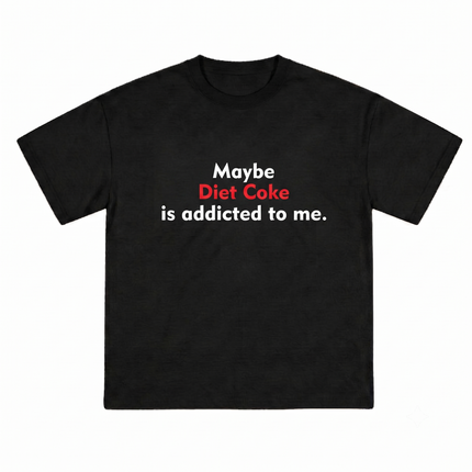 Diet Coke: Printed Oversized T-Shirt