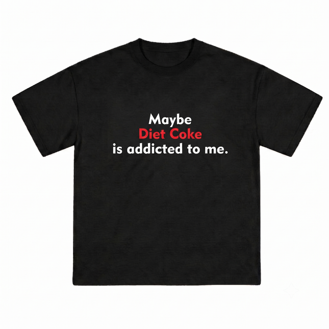 Diet Coke: Printed Oversized T-Shirt