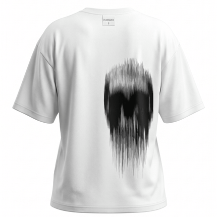 Ghost in Motion : Printed Oversized T-Shirt - Peepri