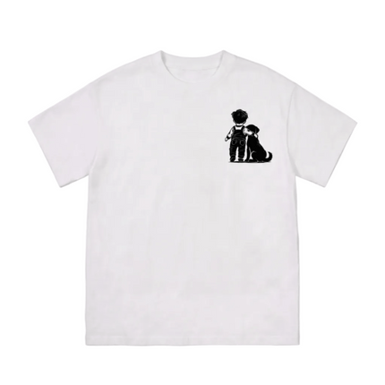 Dog Lover : Printed Oversized T-Shirt - Peepri