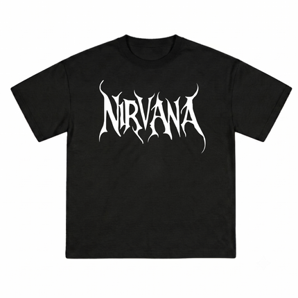 NIRVANA : Printed Oversized T-Shirt