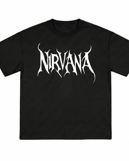 NIRVANA : Printed Oversized T-Shirt