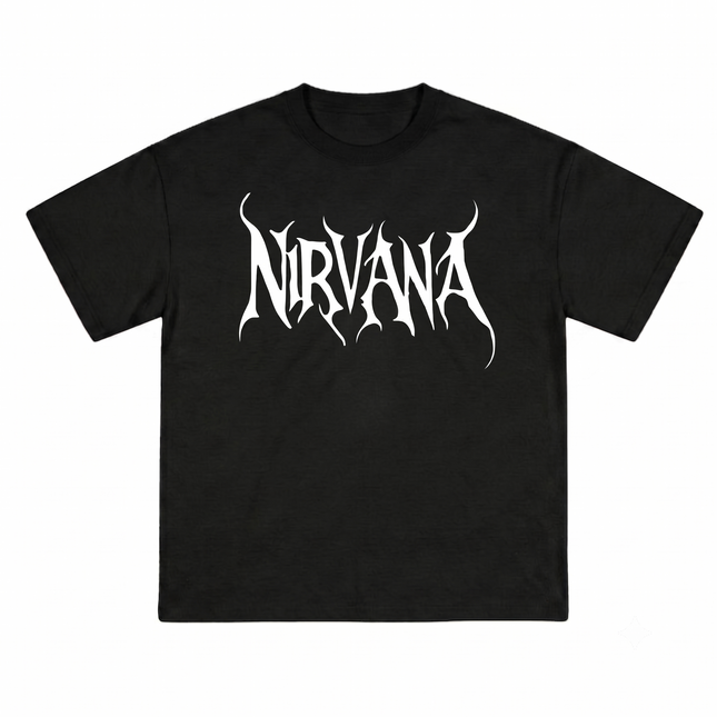 NIRVANA : Printed Oversized T-Shirt