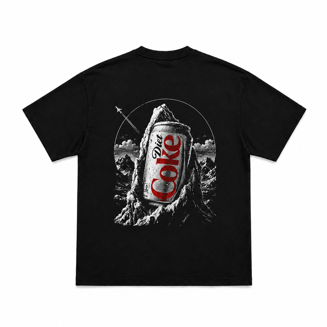 Diet Coke: Printed Oversized T-Shirt