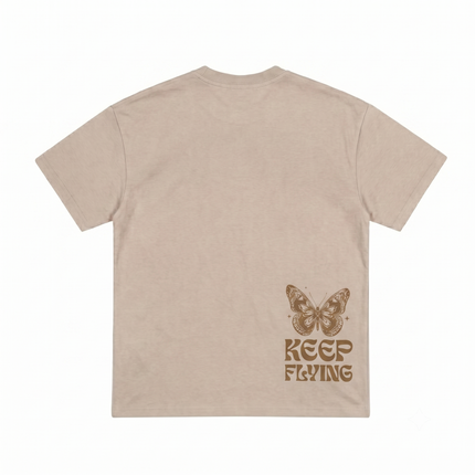 Keep Flying : Printed Oversized T-Shirt