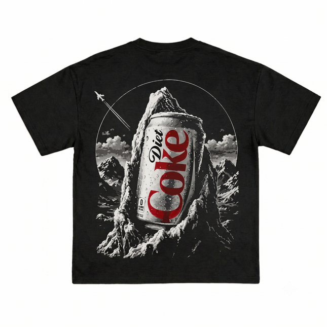 Diet Coke: Printed Oversized T-Shirt