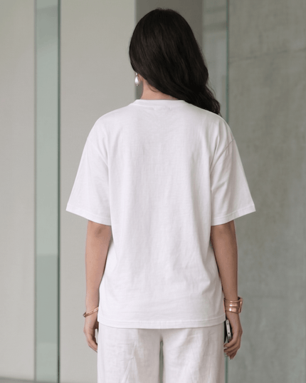 Cat Paw : Printed Oversized T-Shirt - Peepri
