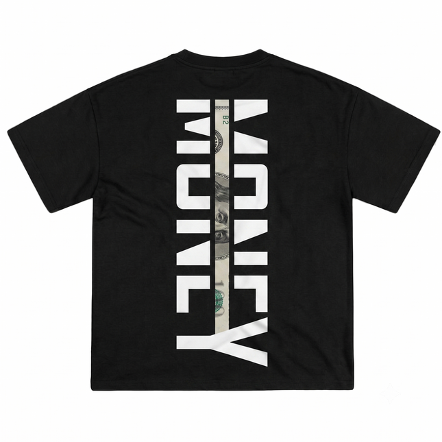 The Peepri "Money" Print Oversized Streetwear T-Shirt
