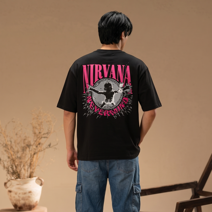 NIRVANA : Printed Oversized T-Shirt