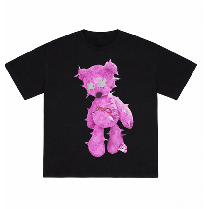 Good Boy Teddy : Printed Oversized T-Shirt - Peepri