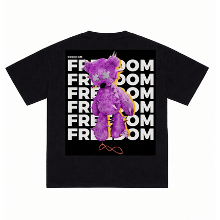 Good Boy Teddy : Printed Oversized T-Shirt - Peepri