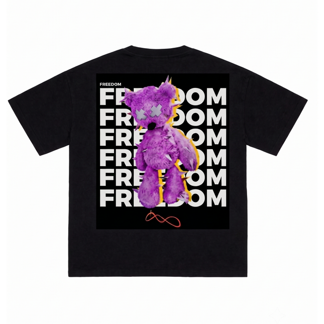 Good Boy Teddy : Printed Oversized T-Shirt