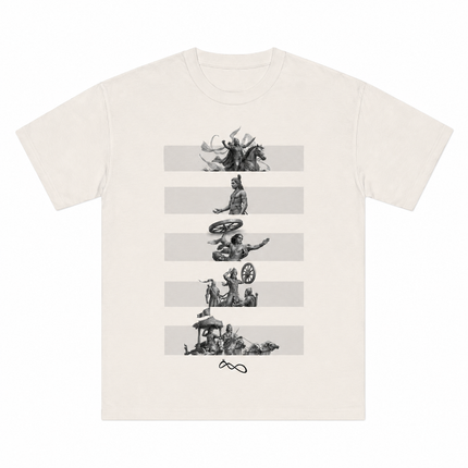 Mahabharat : Printed Oversized T-Shirt