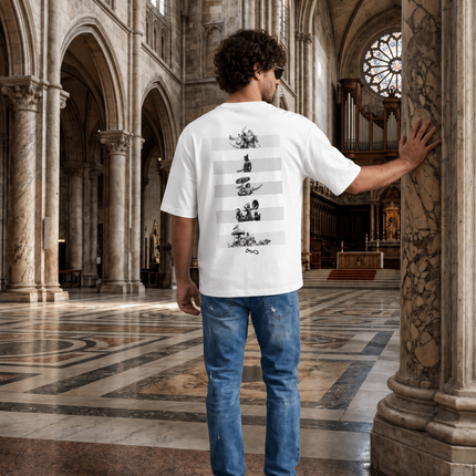 Mahabharat : Printed Oversized T-Shirt
