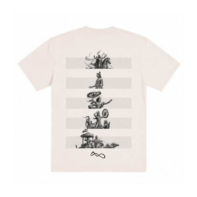 Mahabharat : Printed Oversized T-Shirt