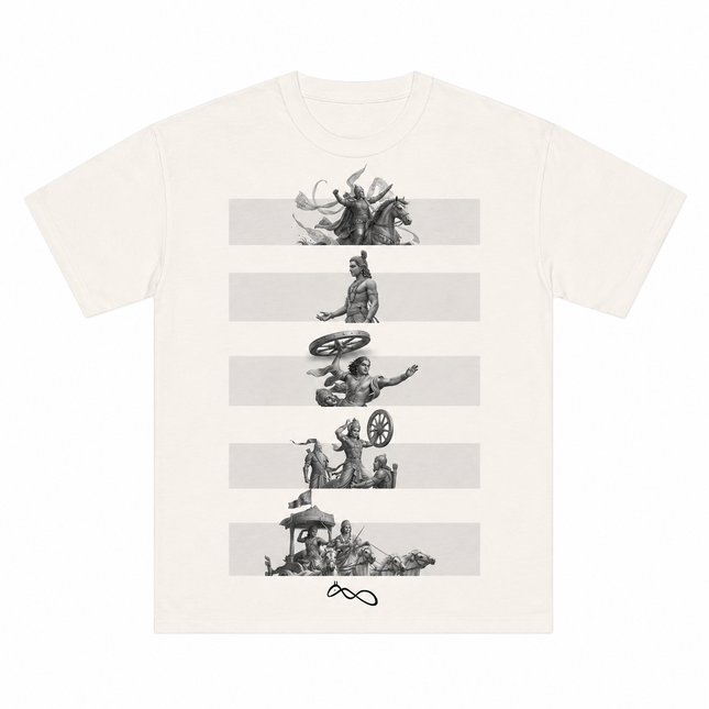 Mahabharat : Printed Oversized T-Shirt