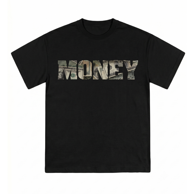 The Peepri "Money" Print Oversized Streetwear T-Shirt