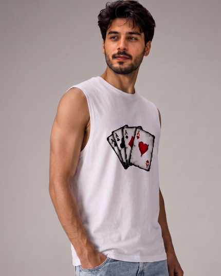 Cards King : Men's Tank Top