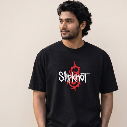 Slipknot : Printed Oversized T-Shirt