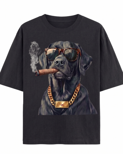 Boss Dog : Printed Oversized T-Shirt