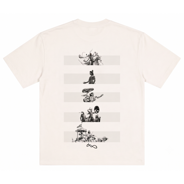 Mahabharat : Printed Oversized T-Shirt