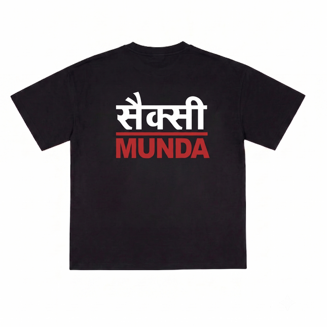Bro Munda : Printed Oversized T-Shirt