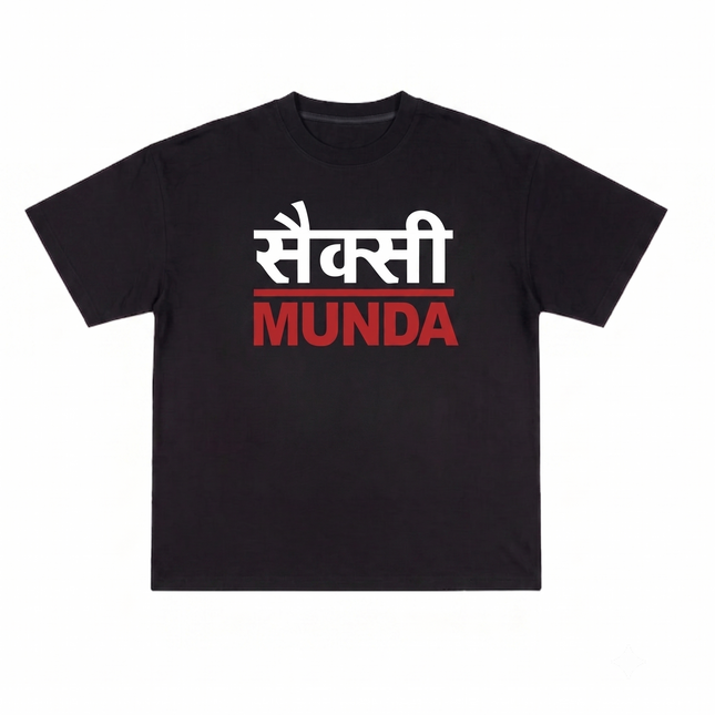 Bro Munda : Printed Oversized T-Shirt