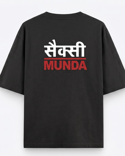 Bro Munda : Printed Oversized T-Shirt