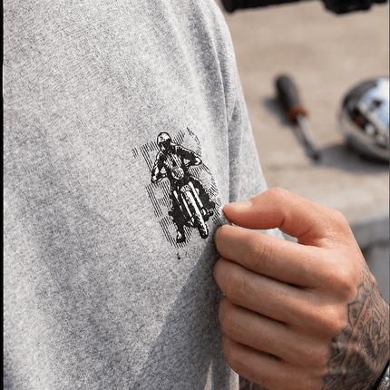 Bike Love Torque : Printed Oversized T-Shirt - Peepri