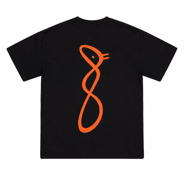 Noir Muse Printed Oversized T-Shirt