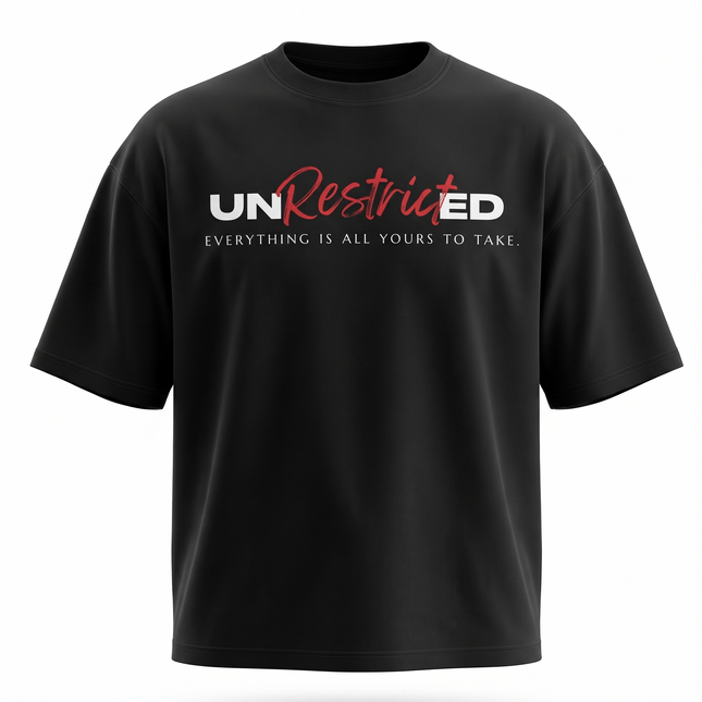Unrestricted - Bike Lovers : Printed Oversized T-Shirt