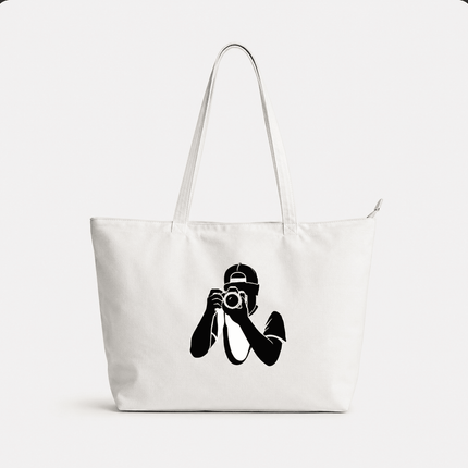 Men Photographer : Everyday Large Tote Bag - Peepri