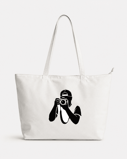 Men Photographer : Everyday Large Tote Bag - Peepri