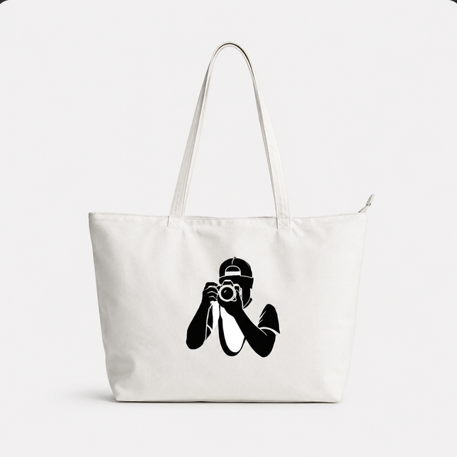 Men Photographer : Everyday Large Tote Bag