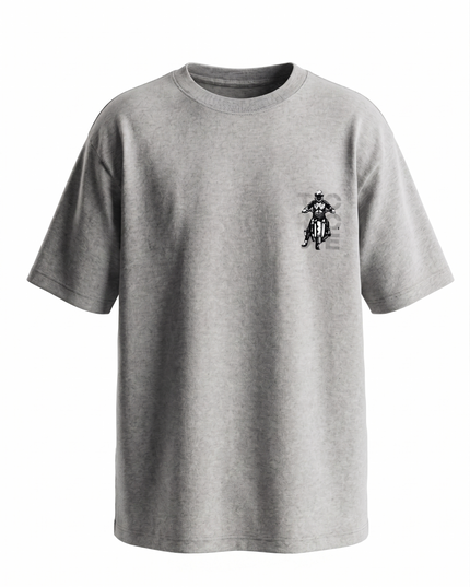 Bike Love Torque : Printed Oversized T-Shirt