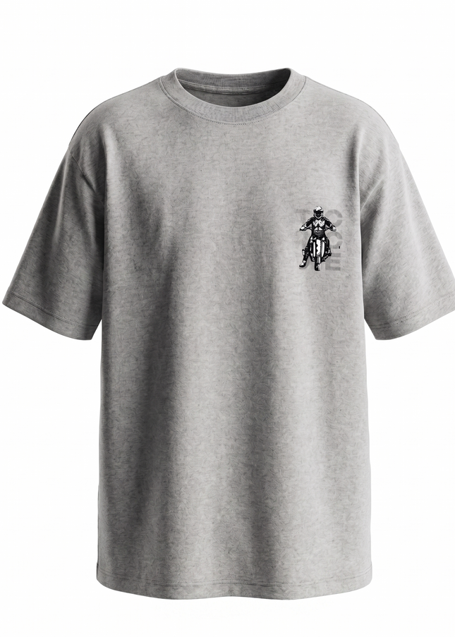Bike Love Torque : Printed Oversized T-Shirt
