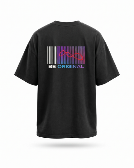 Be Original Official Logo : Printed Oversized T-Shirt