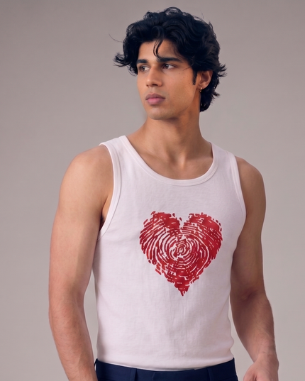 Heart : Men's Tank Top
