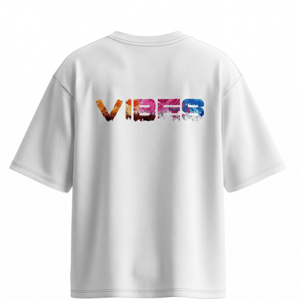 Vibes : Printed Oversized T-Shirt - Peepri