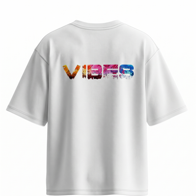 Vibes : Printed Oversized T-Shirt
